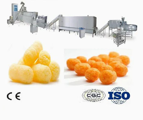 Imbisskugel-Doppelschneckenextruderproduktlinie des Edelstahls 3d 2d