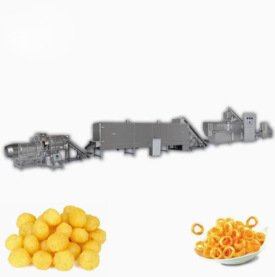 Maßgeschneiderte 3D-Pellets Snack-Food-Herstellungsmaschine 200-260kg/h Dreieck-Rohr-Röhre Zwiebelring