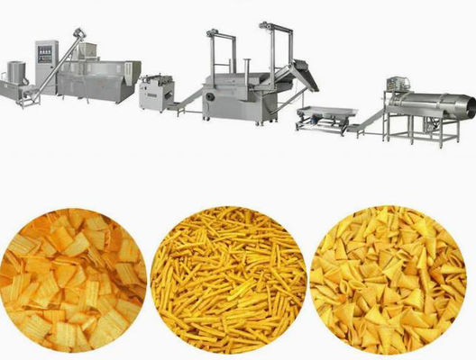CER ISO9001 genehmigte 3D 2D Extruded Snack-Food-Produktlinie braten