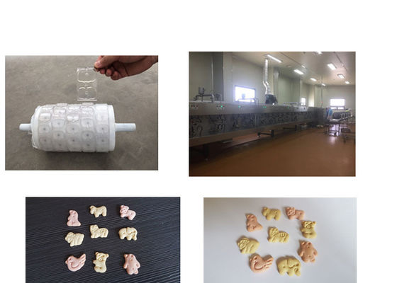 Volles Lebens-Hundekekserzeugungs-Maschine, streicheln Zahnpflege-Hundefutter-Ausrüstung