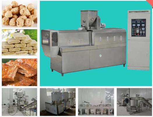 Edelstahl-Soja-Extruder-Maschine für Defatted Sojabohnenpulver