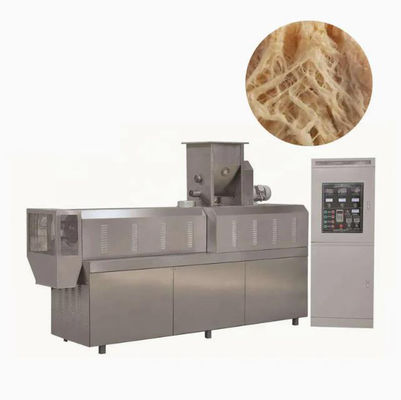 Automatische Nuggets Soja Stücke Extruder Maschine / Snack Maker Maschine