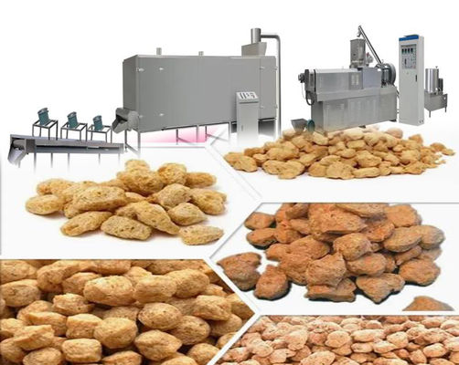Fließband der automatischen Soja-Extruder-Maschinen-/Proteinlebensmittelproduktion