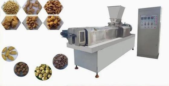 Strukturierte vegetarische Soja-Extruder-Maschinen-/Hauchimbissextruderausrüstung