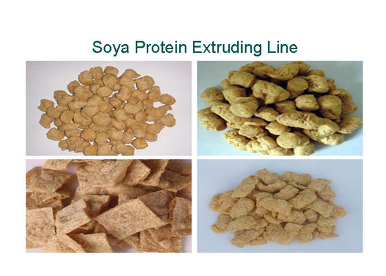 Doppelschneckenextrudermaschine für Soja-Protein, Sojabohnenextrudermaschine