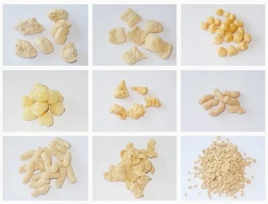 Ununterbrochene und automatische verdrängte lokalisierte Soja-Protein-Nahrungsmittelverdrängungsmaschine