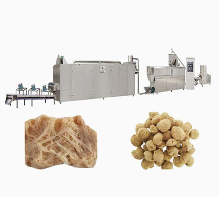 Strukturierte/des vegetarischen Snack-Food-Extruders der Faser Prozesslinie