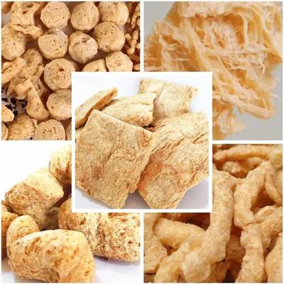 TVP TSP Gemüse Soja Stück Extrudermaschine 110kw CE-Zertifikat