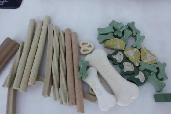 Haustier des Edelstahl-100KW kaut Fertigungsstraße für die Zähne der Hunde