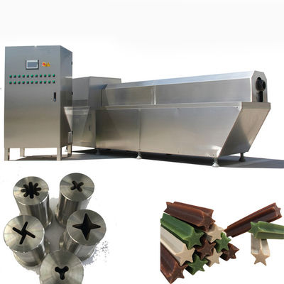 Verschiedene Formen streicheln Festlichkeits-Maschinen-Hund kaut Snack-Food-Verarbeitungs-Ausrüstungs-Extruder