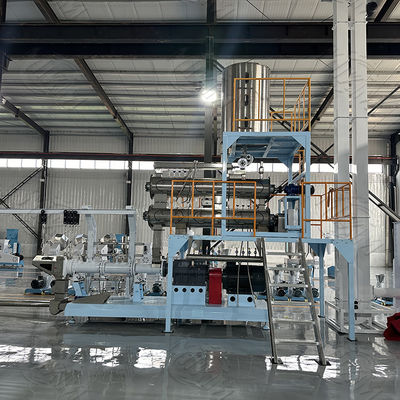 Extruder für Tiernahrung Fischpellets Produktionslinie 5300 x 1100 x 2300 mm