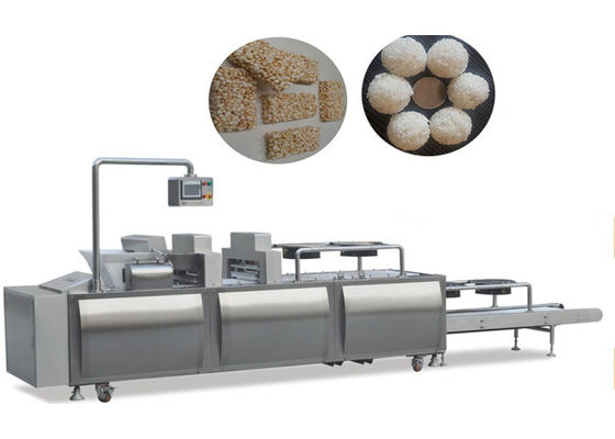 Reis-mischende Stange des Granola-Erdnuss-indischen Sesams, die Linie bildet