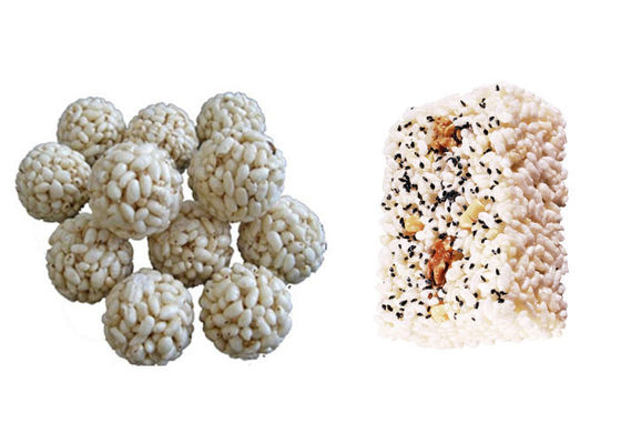 Ball des Getreide-DRC-65, der Maschine mit Siemens PLC und Touch Screen herstellt