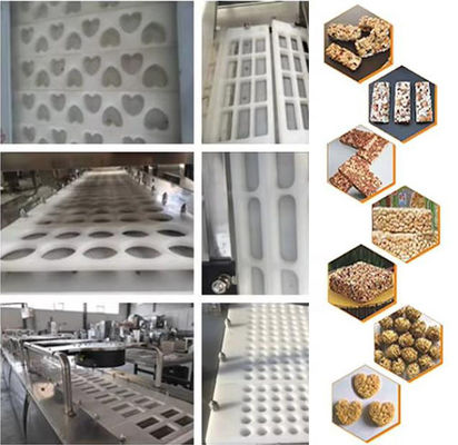 Voller Edelstahl Müsliriegel Maschine für Süßigkeit des indischen Sesams, Weizen bildend