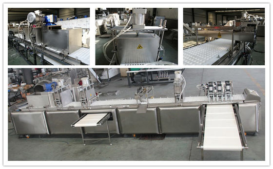 Edelstahl-stoßartiges Haustier-Lebensmittelproduktions-Fließband 300-500kg/Hr