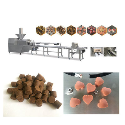 Weiche Zahnpflege-kalte Extruder-Haustier-Lebensmittelverarbeitungs-Linie mit Touch Screen