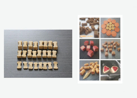 Automatisches Fleisch-stoßartige Festlichkeit, die Maschinen-/Haustier-Lebensmittelproduktions-Fließband mit ABB oder Schneider Electric-Teilen bildet