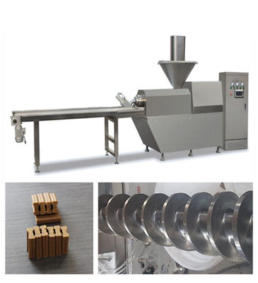 Automatisches Haustier-Lebensmittelproduktions-Fließband Haustierfleisch-Imbissmaschine des Edelstahls materielle