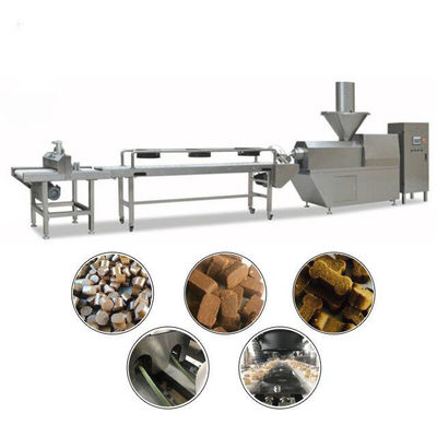 Stoßartiges Fleisch-weicher Hund, der Haustier-Lebensmittelproduktions-Fließband Siemens PLC kaut