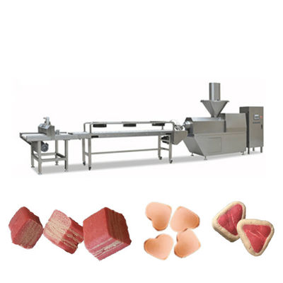 Stoßartiges Fleisch-weicher Hund, der Haustier-Lebensmittelproduktions-Fließband Siemens PLC kaut