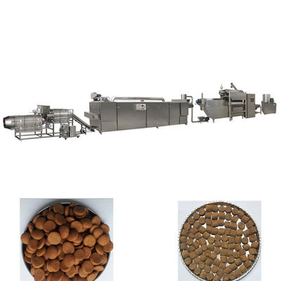 Doppelschneckenextruder-Haustier-Lebensmittelproduktions-Fließband, Haustier-Lebensmittelverarbeitungs-Linie