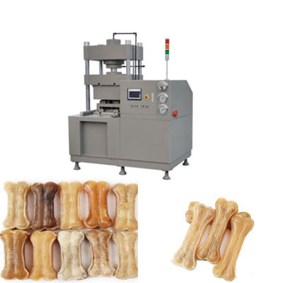 Hohe Produktivitäts-Automatisierungs-Hundefutter-Maschine für das Drücken der ungegerbten Schlachthaut/des Knochens