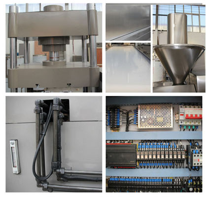 Hohe Produktivitäts-Automatisierungs-Hundefutter-Maschine für das Drücken der ungegerbten Schlachthaut/des Knochens