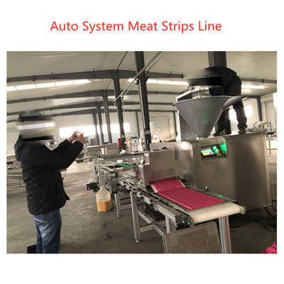 Ente frische Edelstahl-Ebene Munchy-Streifen-Imbisse der Mest-Stock-Nahrung- für Haustiereextruder-Maschinen-200-500kg/hr, die Maschine herstellen