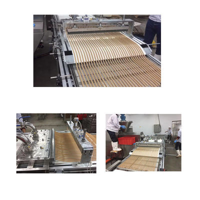 Ente frische Edelstahl-Ebene Munchy-Streifen-Imbisse der Mest-Stock-Nahrung- für Haustiereextruder-Maschinen-200-500kg/hr, die Maschine herstellen