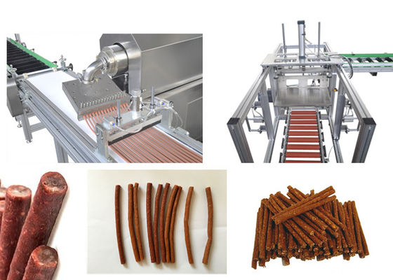 Verfolgen Sie Haustiertier-Snack-Food-Werkzeugmaschine mit ENERGIE sus302 und 51KW