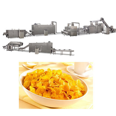 165kw 300kg/hr Corn Flakes die Getreide, die Maschine herstellen