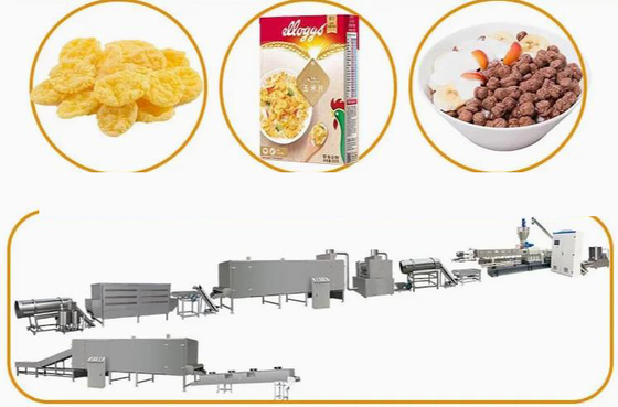 Corn Flakes Fertigungsstraße mit CER Standard