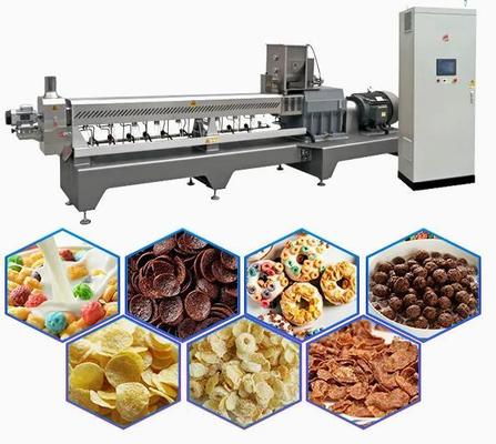 Frühstückskost- aus Getreideund Corn- Flakesfertigungsstraße/Hauchimbiß Extrudermaschine