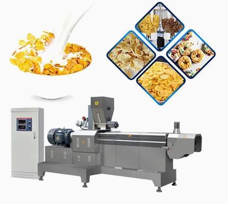 Neue Edelstahl Cornflakes-Verarbeitungslinie Doppelschneckenextruder-Maschine