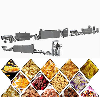 Automatische Nahrung der hohe Kapazität Massen-Corn Flakes, die Maschine für Getreideimbisse herstellt