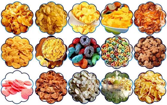Automatische Nahrung der hohe Kapazität Massen-Corn Flakes, die Maschine für Getreideimbisse herstellt
