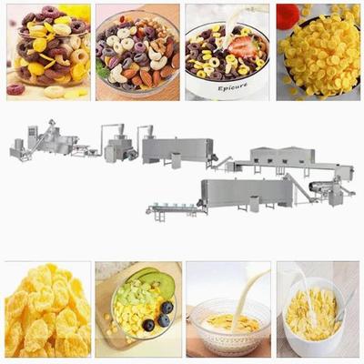 Mit hohem Ausschuss 150kg/hr Corn- Flakesproduktlinie mit 304 Stanless dem Stahl