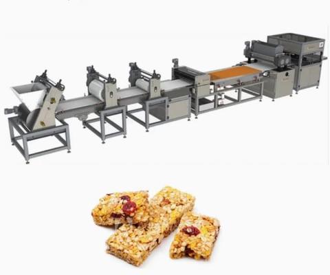 PTFE-Gurt-Erdnuss-Müsliriegel Maschine mit Motor Siemens WEG herstellend