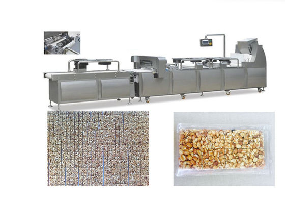 Puffreise 400-600kg/hr Chikki-Müsliriegel Maschinen-Edelstahl 304 machend