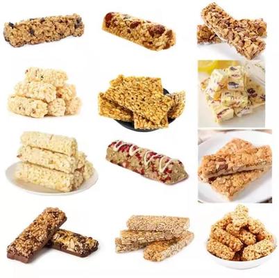 Kontinuierliche und automatische Nüsse, Blueberry Granola Bar Machine Siemens PLC Steuerung