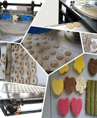 Elektrische knusperige luftgestoßene automatische Ernährungsnahrung des Müsliriegels, die Maschine herstellt