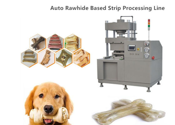 Edelstahl-englisches Version Rawhid-Knochenhundefutter, das Maschine herstellt