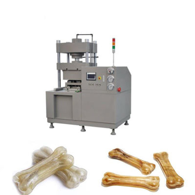 Haustier-Imbiss-Verarbeitung maschinell hergestellt durch ungegerbte Schlachthaut, Hundeknochen-Hersteller-Maschine