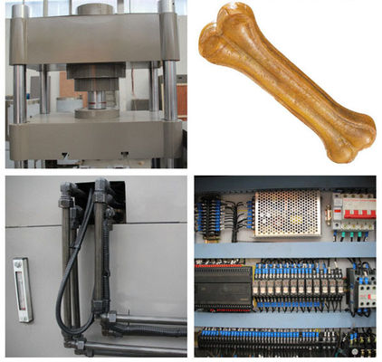 Natürliche, gebleichte, geräucherte gepresste ungegerbte Schlachthaut entbeint Stanzmaschine für Haustier