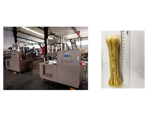 hydraulische Art Hund 208V 60HZ 3Phase der ungegerbten Schlachthaut kaut den Hundeknochen, der Maschinen-Pressmaschine herstellt