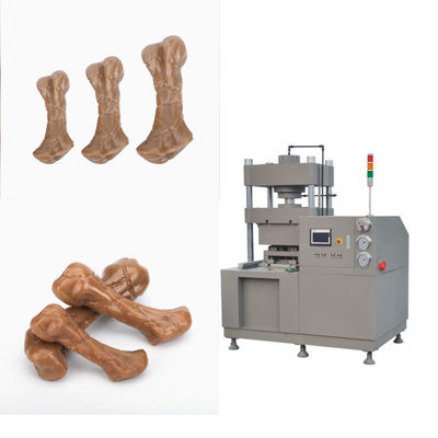 Kauspielzeug-Rohhaut-Hundeknochen-Herstellungsmaschine SPS-Steuerung Tierfuttermaschine