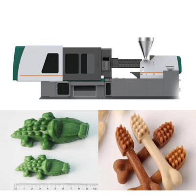 Haustier behandelt das Spritzen-Tierfutter, das Maschine PLC-Touch Screen herstellt