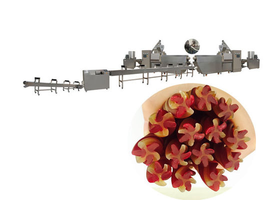 Hühnchen-Speck-Natur-Vier-Sterne-Twisted-Sticks-Hunde-Dental-Leckerlis-Herstellungsmaschine