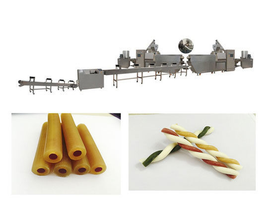Sondern Speck-doppelter Farbverdrehter Stock-Hundefutter-Extruder-zahnmedizinische Festlichkeiten Schraube aus