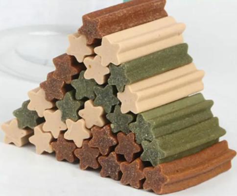 Zahnmedizinische Pflege Stammzüchter Tier Snacks / Hundebeißmittel / Extrusionsgeräte für Tierbehandlung